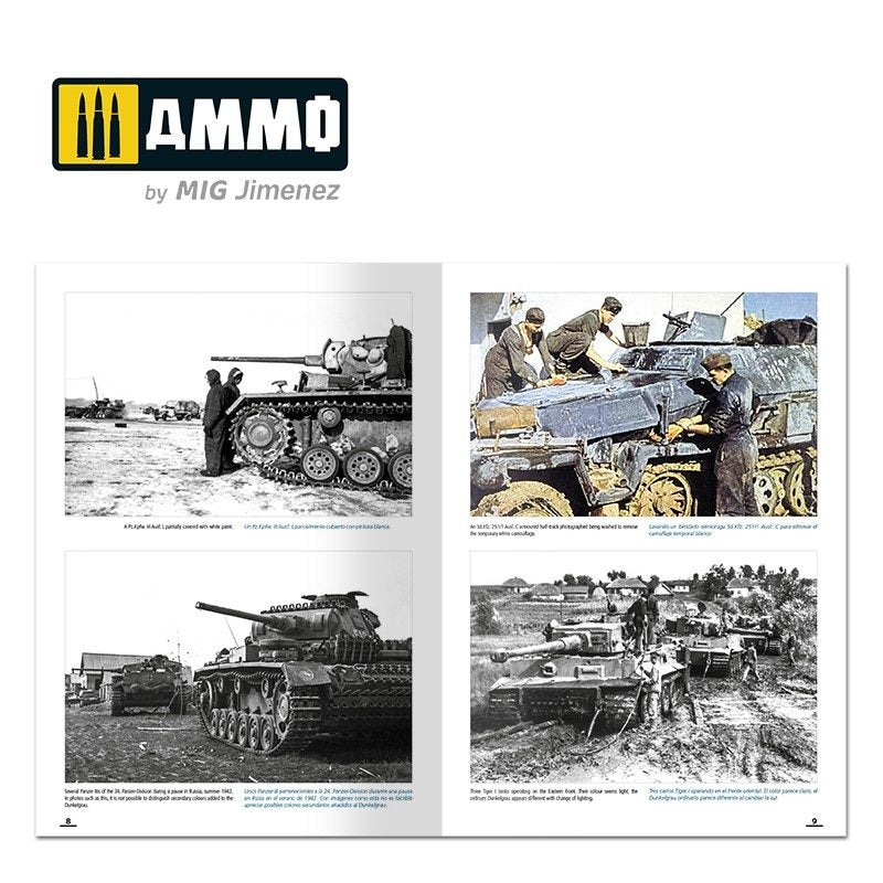 Ammo of Mig 6037 How to Paint Early WWII German Tanks 1936 - FEB 1943 (Multilingual) – immagine 3