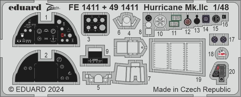 Eduard BIG49400 Hurricane Mk. IIc HOBBY BOSS 1/48 – imagen 6