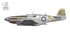 Arma Hobby 70075 P-51B Mustang China, Burma, India 1/72 – zdjęcie 3
