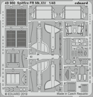 Eduard 49980 Spitfire FR Mk. XIV 1/48 AIRFIX – imagen 2