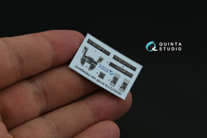 Quinta Studio QDS-72134 AV-8B late 3D-Printed coloured Interior on decal paper (Hasegawa) (small version) 1/72 – immagine 5