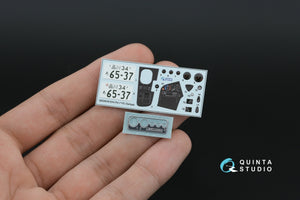 Quinta Studio QD+24016 Efini RX-7FD 3D-Printed &amp;amp; coloured Interior on decal paper (Tamiya) (with metal sticker parts) 1/35 – imagen 2