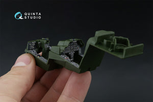 Quinta Studio QDS-48572 AH-64A 3D-Printed &amp;amp; coloured Interior on decal paper (Academy/Modelist) (small version) 1/48 – Bild 10