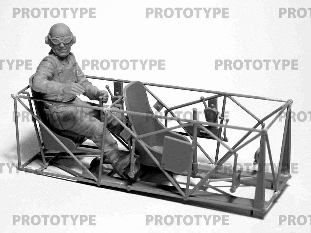 ICM 32112 WWII Allies Pilots in the cockpit (British, American, Soviet) 1/32 – immagine 2