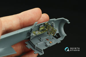 Quinta Studio QD48492 A6M2 Zero Mitsubishi Production 3D-Printed coloured Interior on decal paper (Eduard) 1/48 – imagen 9