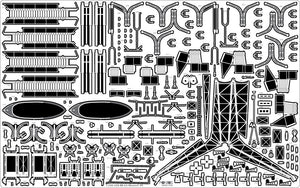 Pontos 23005F1 USS BB-61 Iowa 1944 Detail Up Set (20B Deck Blue stained wooden deck) 1/200 – immagine 11