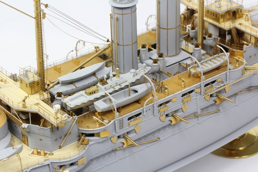Pontos 23008F1 IJN MIKASA 1905 Detail Up Set 1/200 – immagine 11