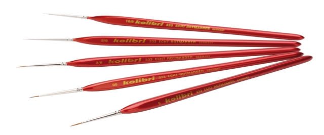 Harder &amp;amp; Steenbeck 170000 Zestaw pędzli naturalnych