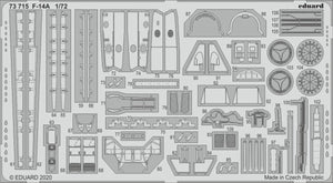 Eduard 73715 F-14A 1/72 GREAT WALL HOBBY – zdjęcie 2