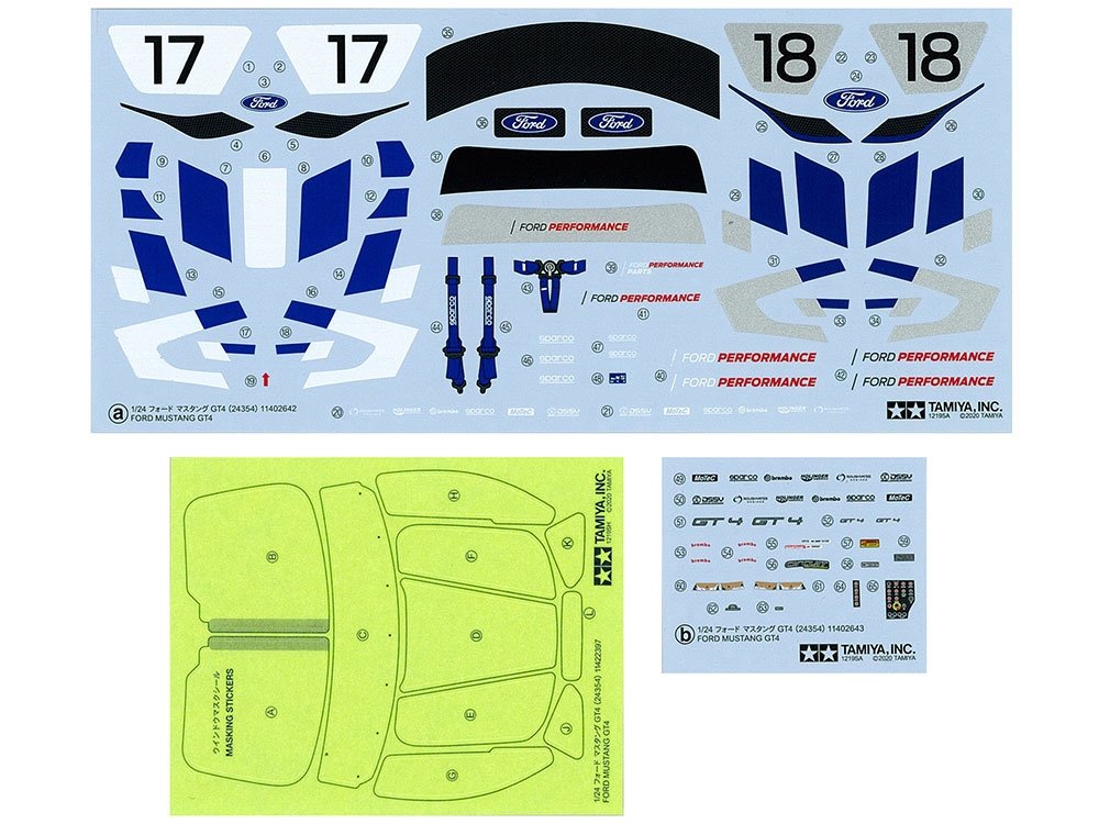 Tamiya 24354 Ford Mustang GT4 1/24 – zdjęcie 5
