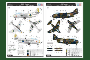 Hobby Boss 81746 J-29B Tunnan 1/48 – immagine 2