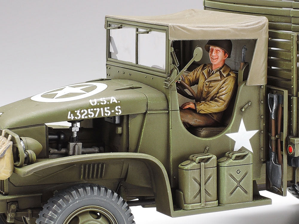 Tamiya 35218 U.S. 2 -Ton 6x6 Cargo Truck 1/35 – zdjęcie 4