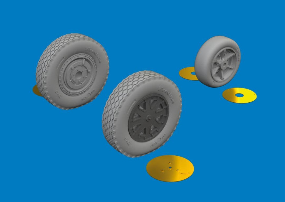 Eduard 6481052 P-39 Wheels Late ARMA HOBBY 1/48 – Bild 3