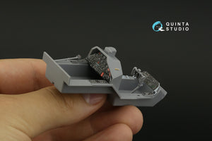 Quinta Studio QD35112 AH-1G Cobra 3D-Printed &amp;amp; coloured Interior on decal paper (ICM) 1/35 – immagine 9