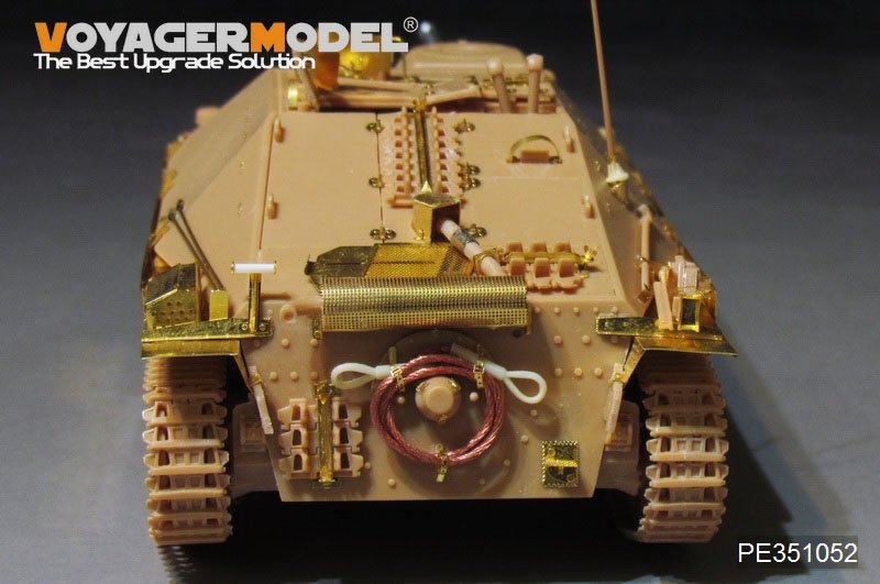 Voyager Model PE351052B WWII German Sd.Kfz.138/2 Hetzer Tank Destroyer Early Version (B ver include Gun Barrel) For ACADMY 13278 1/35 – immagine 13