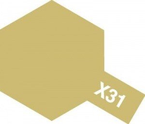 Tamiya X31 Titanium Gold (81531) Acrylic paint 10ml – imagen 2