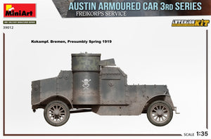 MiniArt 39012 AUSTIN ARMOURED CAR 3rd SERIES: FREIKORPS SERVICE. INTERIOR KIT 1/35 – Bild 3