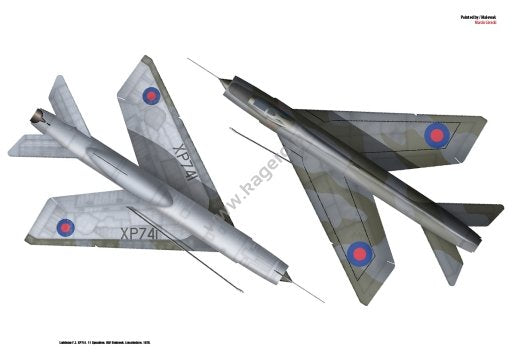 Kagero 7132 English Electric Lightning EN/PL – image 2