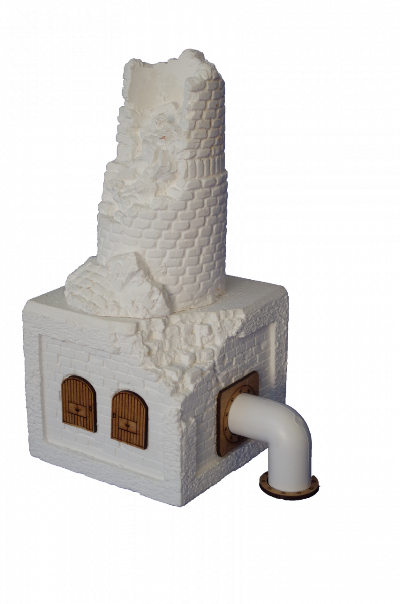 RT-Diorama 35300 Ruined Factory chimney 1/35 – immagine 2