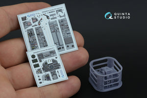 Quinta Studio QDS+48518 Tornado IDS 3D-Printed coloured Interior on decal paper (Italeri) (small version) (with 3D-printed resin parts) 1/48 – Bild 2