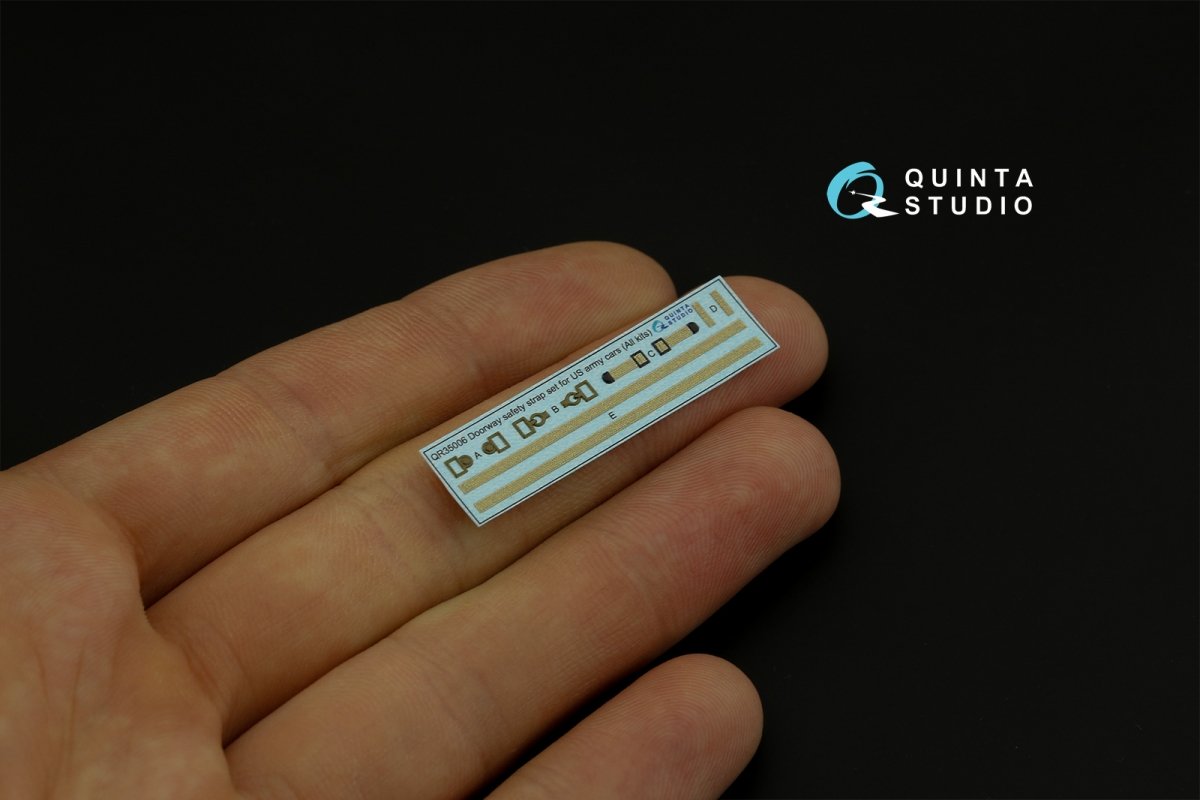 Quinta Studio QD35062 Dodge WC-51 3D-Printed &amp;amp; coloured Interior on decal paper (Zvezda) 1/35 – imagen 11