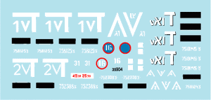 Star Decals 35-904 Israeli AFVs 1 M548A1 Alfa 1/35 – zdjęcie 3
