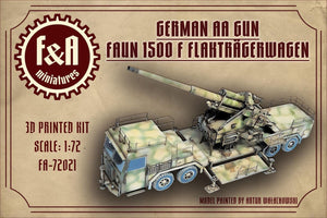 F&amp;A Miniatures FA-72021 Faun 1500 F Flakträgerwagen 1/72