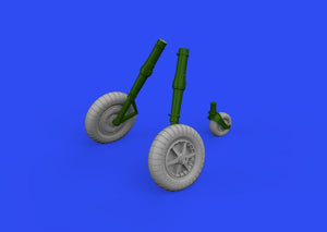 Eduard 632186 Bf 109G-2 wheels REVELL 1/32 – Bild 2