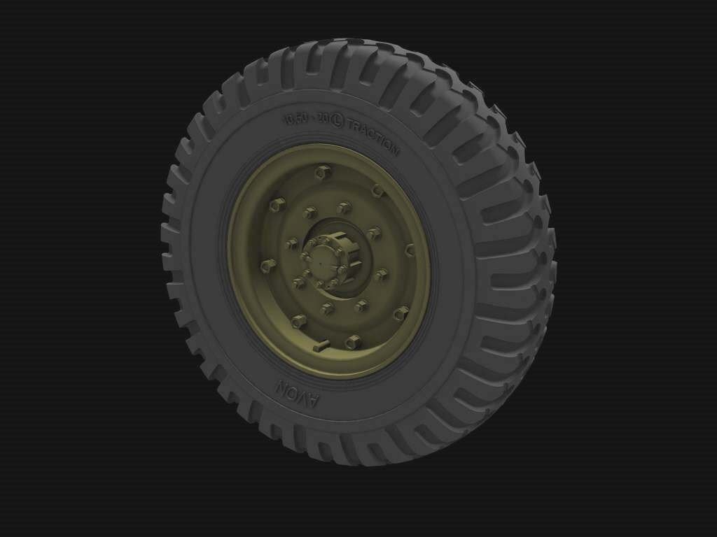 Panzer Art RE35-605 Chevrolet C60 road wheels (AVON) 1/35