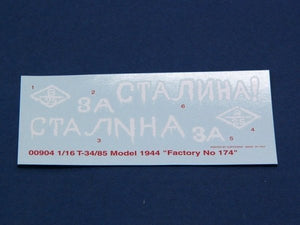 Trumpeter 00904 T-34/85 Model 1944 &amp;quot;Factory No.174&amp;quot; 1/16 – immagine 8