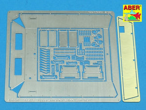 Aber 35A075 Upper armor for Sd.Kfz.250 Neu 1/35