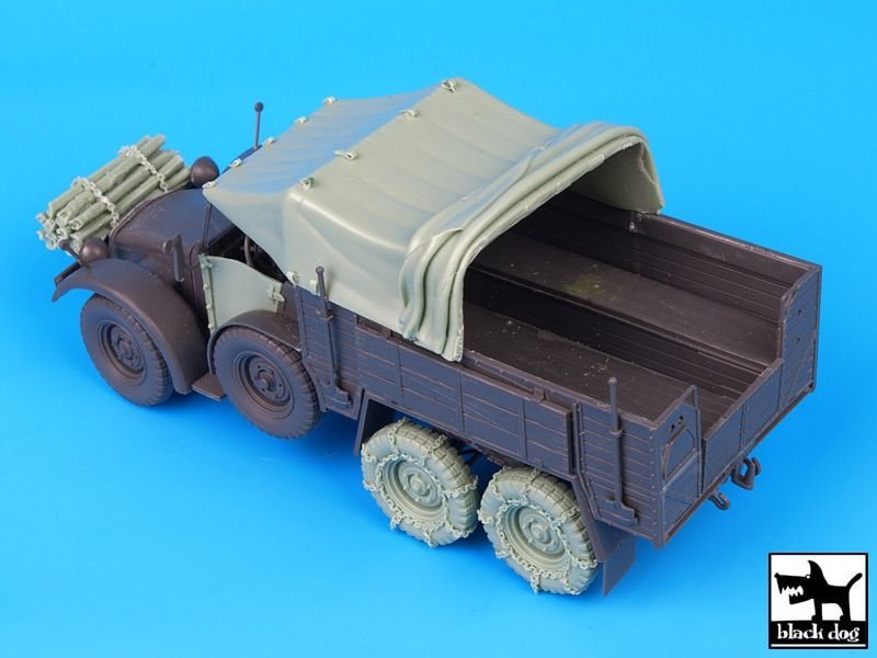 Black Dog T35075 Krupp Protze accessories set 1/35 – imagen 2