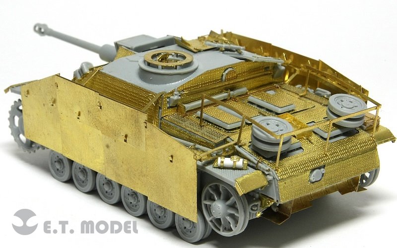 E.T. Model E72-015 WWII German StuG.III Ausf.G Early Production For DRAGON 7283 1/72 – immagine 6