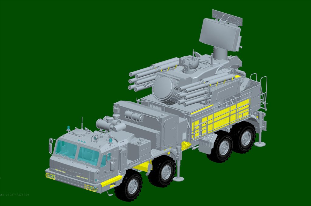Trumpeter 01087 72V6 of 96k6 Pantsir-S1 SPAAGM BAZ-6909 1/35 – zdjęcie 9