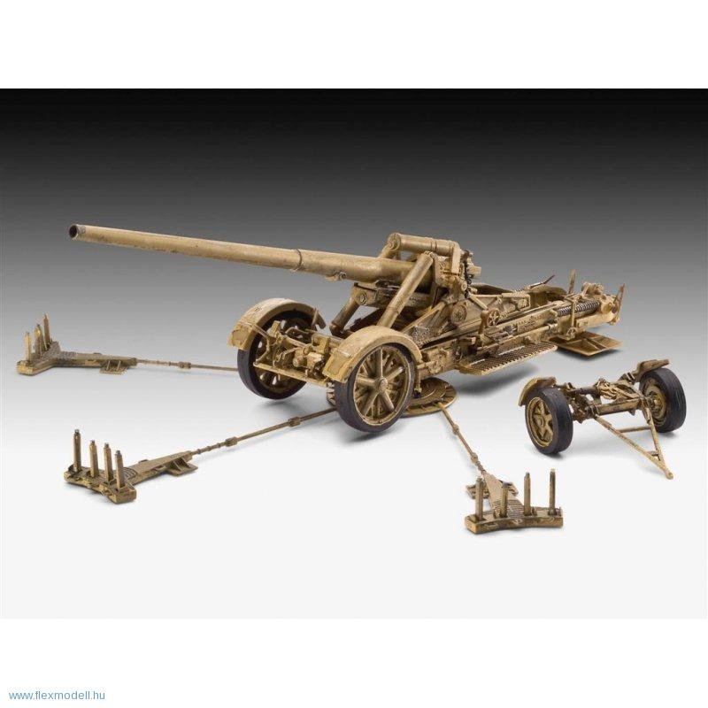 Revell 03176 German heavy gun 17cm Kanone 18 1/72 – immagine 2