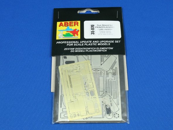 Aber 35070 Panzerjager I (osłony - pozne) (ITA,ZVE) 1/35 – immagine 3
