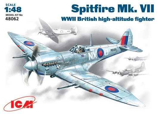 ICM 48062 Spitfire Mk .VII WWII British fighter 1/48