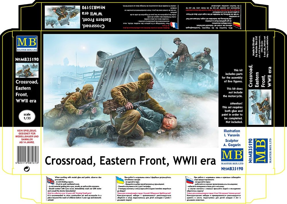 Master Box 35190 Crossroad, Eastern Front, WWII era 1/35 – Bild 2