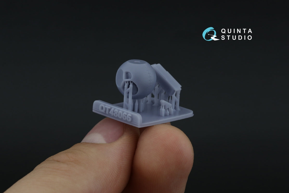 Quinta Studio QD+48535 AH-1Z Zulu Cobra/Viper 3D-Printed &amp;amp; coloured Interior on decal paper (KittyHawk) (with 3D-printed resin parts) 1/48 – immagine 9