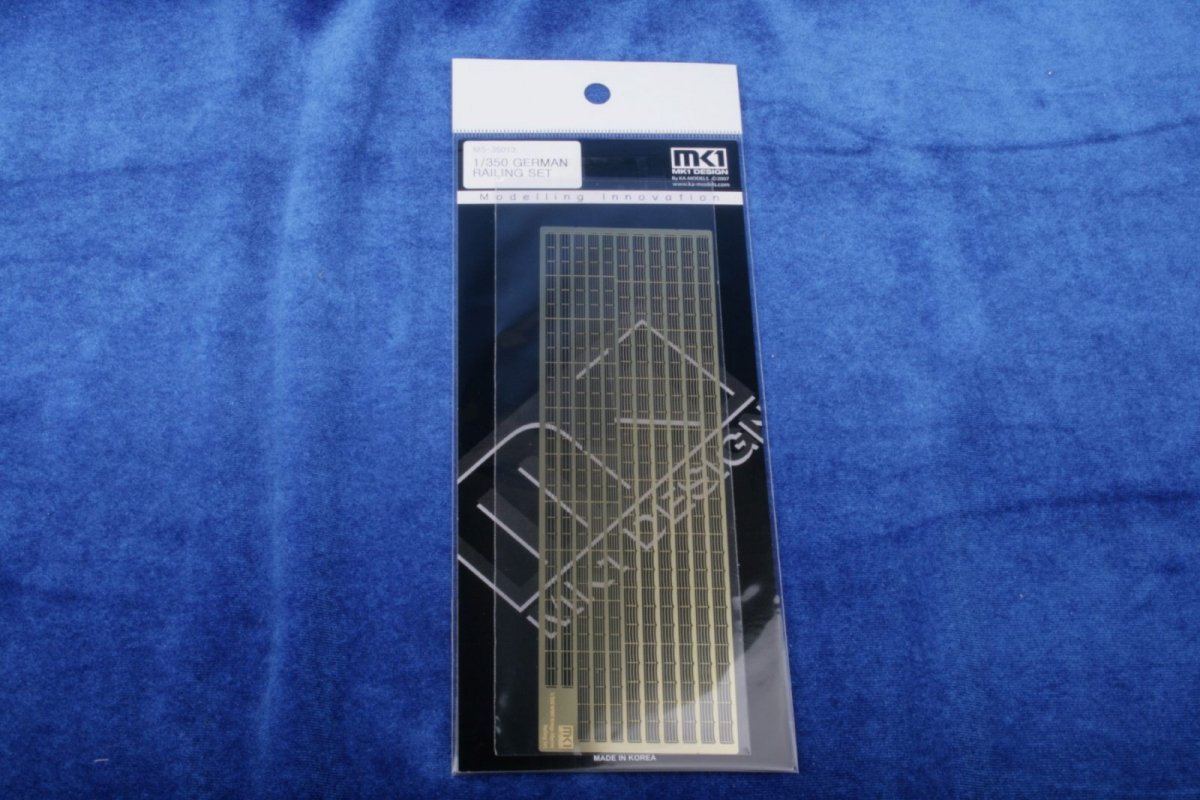 MK1 Design MS-35013 German railing Set 1/350 – Bild 2