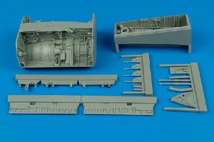 Aires 2096 F-8 Crusader baie de train d&amp;#39;atterrissage 1/32 Trumpeter