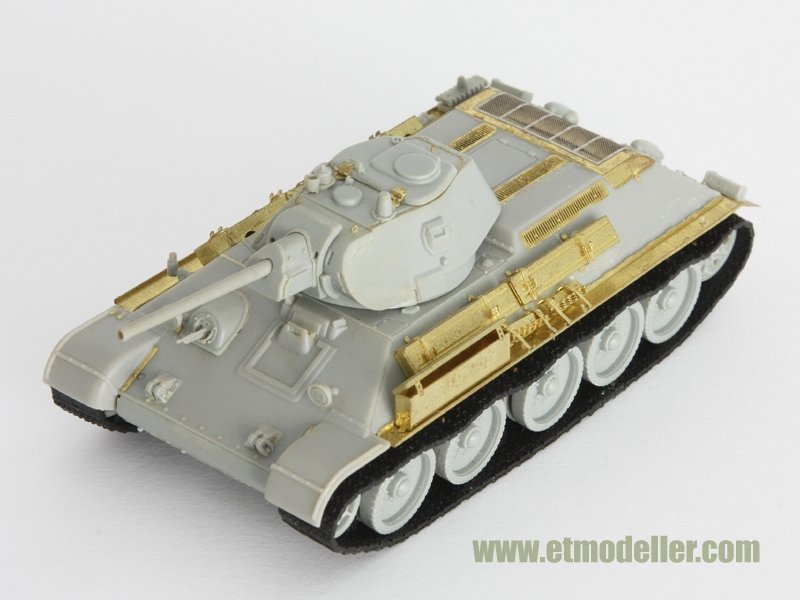 Maquette ET Model E72-005 T-34/76 soviétique Mod.1941 de la Seconde Guerre mondiale pour kit DRAGON au 1/72 – image 5
