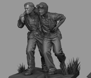Panzer Art FI35-208 USMC wounded tankers set 1/35 – imagen 2