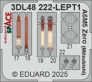 Eduard 3DL48222 A6M5 Zero (Mitsubishi) SPACE EDUARD 1/48 – imagen 4