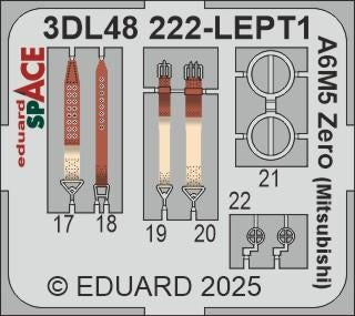 Eduard 3DL48222 A6M5 Zero (Mitsubishi) SPACE EDUARD 1/48 – imagen 4
