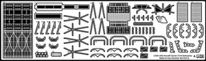 MK1 Design MD-20022 USS CV-6 Enterprise DX with Full Wooden Deck for Trumpeter 1/200 – immagine 80