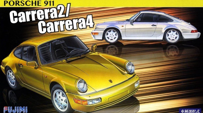Fujimi- 126463 Porsche 911 Carrera 2/Carrera 4 1/24