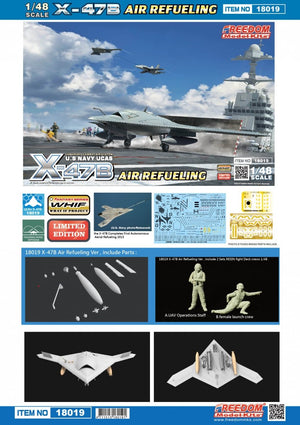 Freedom 18019 US Navy UCAS X-47B Ravitaillement en vol 1/48 – image 2