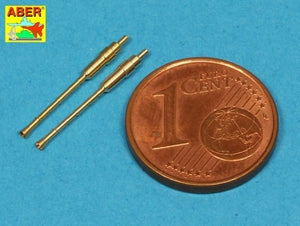 Aber 72L-58 Zestaw 2 luf do KwK 38 / Set of 2 gun barrels KwK 38 1/72 – immagine 3