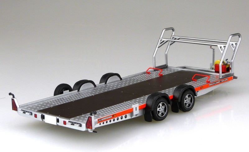 Aoshima 05260 Brian James Trailers A4 Transporter 1/24 – image 3